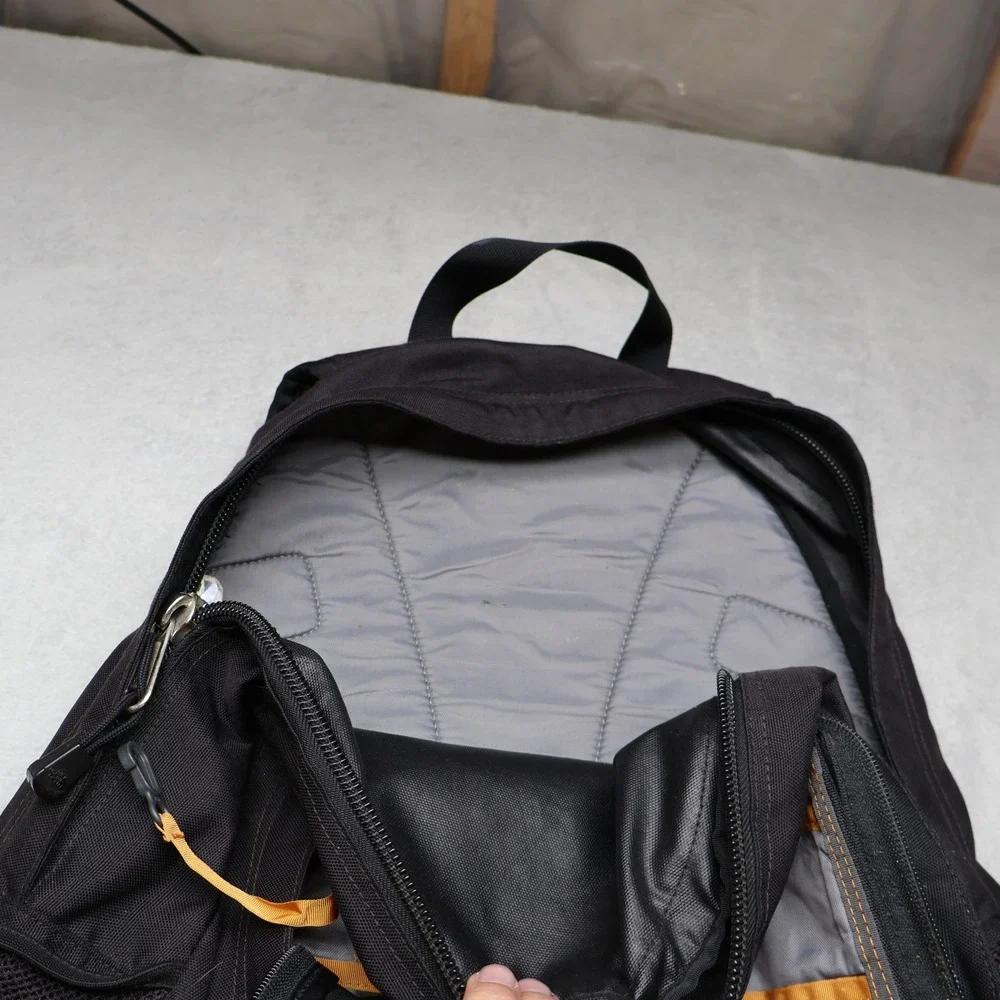 North Face Jester Backpack Mens OS Black Bungee Travel Daypack Outdoor Hiking